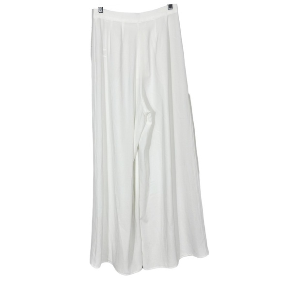 Keepsake the Label White Wide Leg Pants Sample Sale - Picture 6 of 10